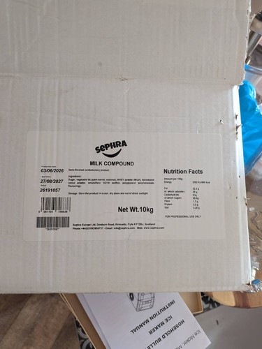 Sephra milk fountain chocolate - sephra,