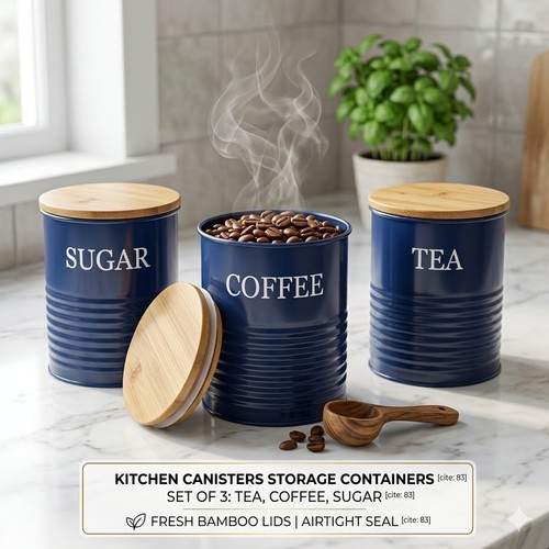Kitchen canisters storage - kitchen,