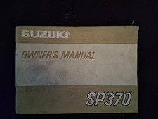 1978 Suzuki sp370 owners