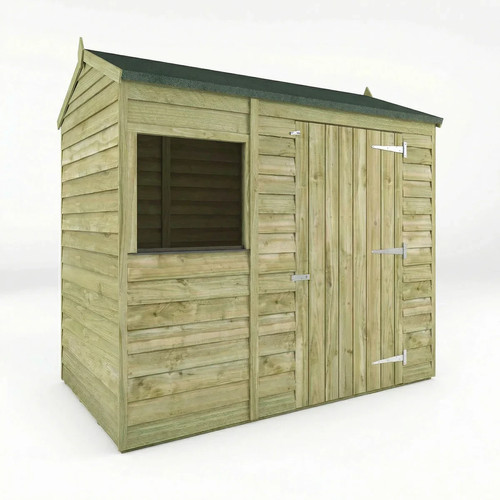 6x4 wooden garden shed - 6x4,