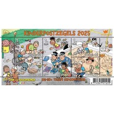 NETHERLANDS 2025 Children’s Welfare Stamps (jJan van Haasteren) Sheet