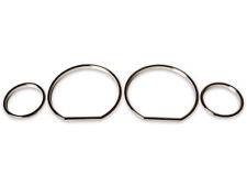 Cluster Dashboard Dial Gauge Rings Chrome For BMW 3 Series E36 Z3 M3