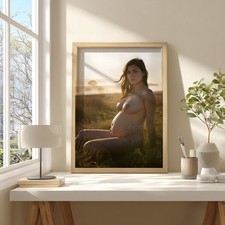 Nude Pregnant Woman - Naked
