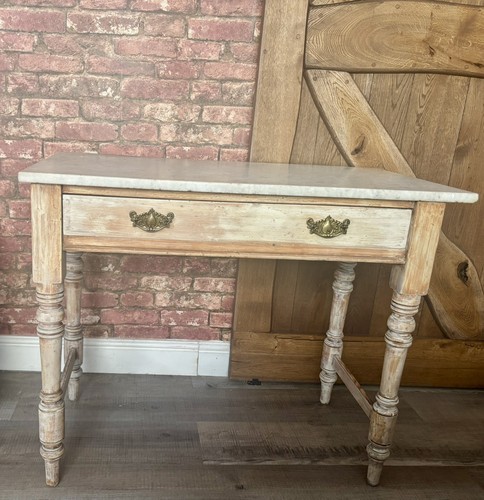 Antique console wash stand - antique,