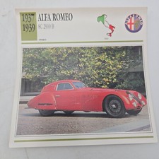 1937 1939 Alfa Romeo 8C 2900 B