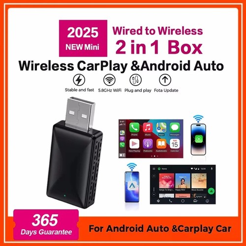 Wireless carplay android auto - android,