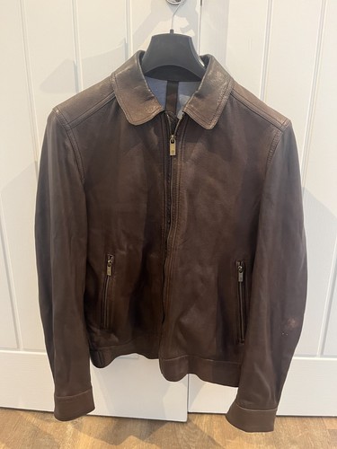 Massimo dutti brown leather - massimo,