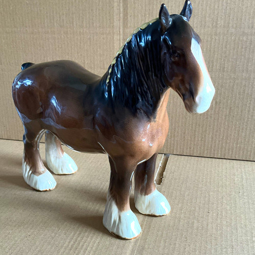 Beswick shire mare 818 with - mare, #818