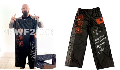 Wwe luke gallows hand signed - hand,
