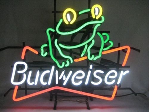 X14 frog bowtie - beer, neon