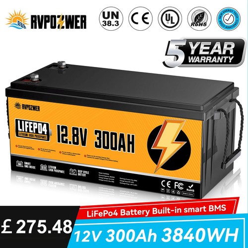 12v 300ah lifepo4 lithium - 12v,