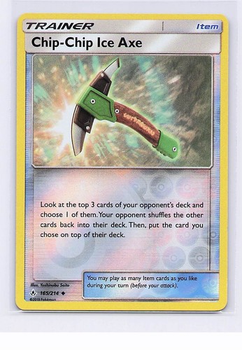 Chip ice - ice, axe