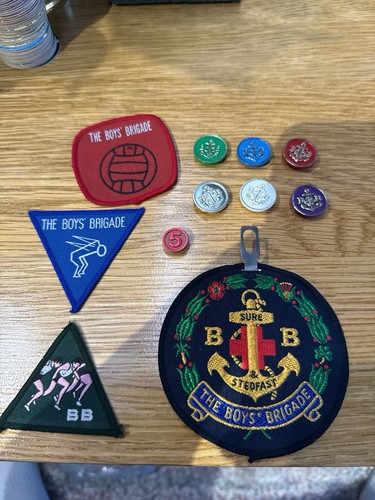 Boys brigade badges and - 90’s,