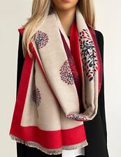Ladies Mulberry Tree of Life Cashmere Scarf Women Long Winter Blanket Shawl Wrap