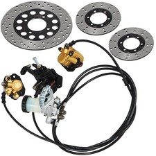 Complete Disc Brake Master Cylinder Kit KD150BRKIT Go Kart Caliper Hose
