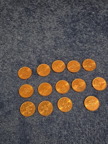1971 new pence coin - 1971, x14