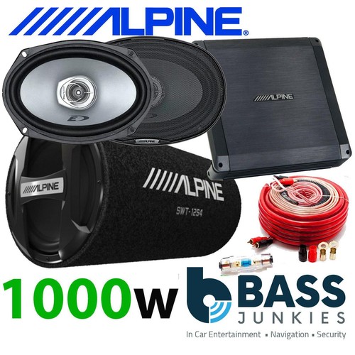 Alpine 1000 watts car sub - alpine,