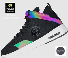 ZUMBA Mid High Top Shoes ALL SIZES!! Trainers Dance Reflective! Limited Edition!