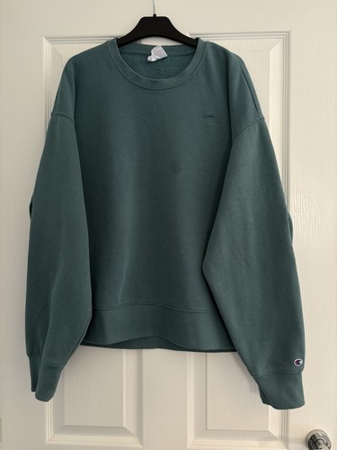 Champion sweatshirt green - champion, crew