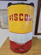 Vintage Viscol 5.5 Gallon Oil