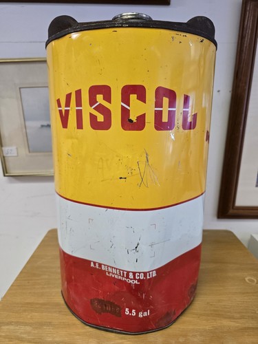 Vintage viscol gallon oil - viscol, 5.5