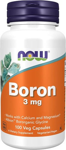 Now foods boron 3mg - boron,