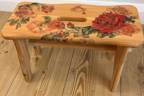 Vintage wooden handmade - handmade, pegged