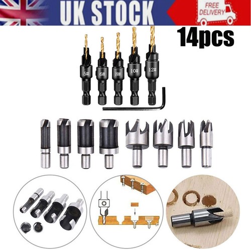 14pcs set pack countersink - uk,