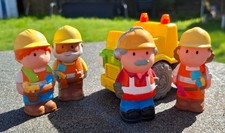 ELC Happyland Figures Construction Workers Builders and vehicle