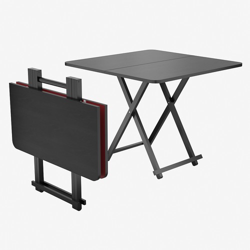 4size folding dining table - dining,