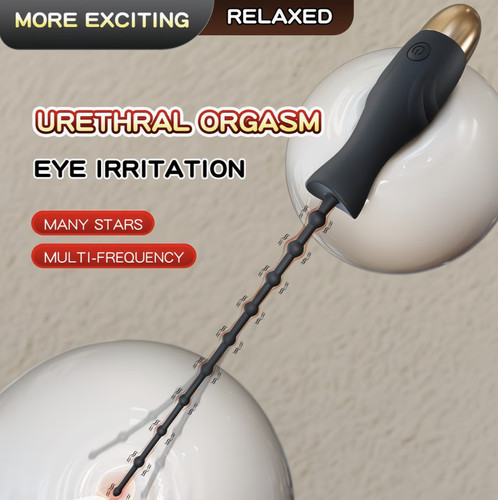 Male penis plug vibrator - male,