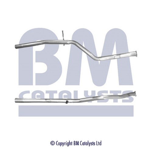Centre exhaust pipe for - pipe,