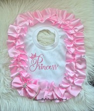 Romany Baby Girls Bib 0-24