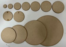 Wooden MDF Circles any Size