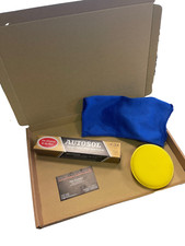 AUTOSOL METAL CHROME ALUMINIUM STAINLESS STEEL  EXHAUST POLISH CLEANING KIT