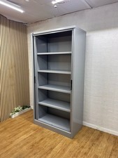 Large SILVERLINE Metal Tambour