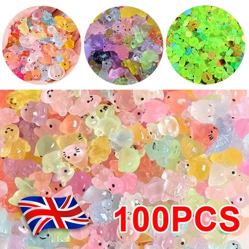 100pcs resin mini animal - 100pcs,