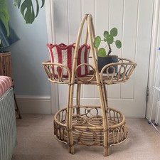 Mid Century Vintage Bamboo Bar