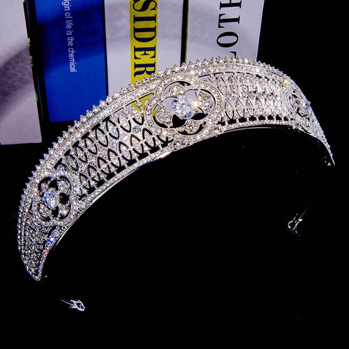 5cm tall crystal wedding - cz,