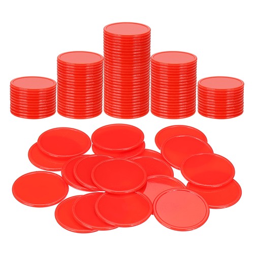 100pcs plastic poker - 1.5",
