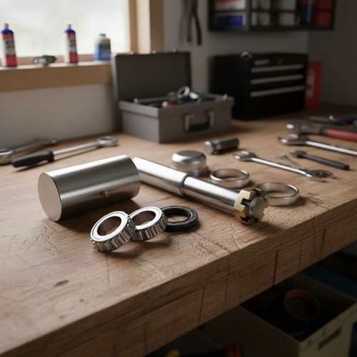Spare tire carrier hinge kit - carrier,