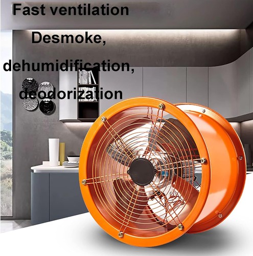 8in pipe fan axial explosion - 8in,