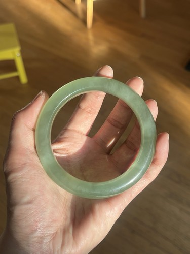 Green serpentine jade - green,