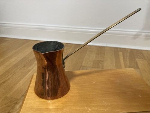 Vintage copper measuring jug - vintage,