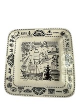 Vintage Arabia Square Plate