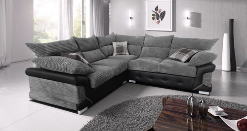 Corner sofa jumbo - cord, 3+2