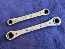 BRITOOL RBB SERIES RATCHET SPANNERS 7mm 8mm -9mm 10mm Pair off.
