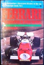 FERRARI BALLANTINES Illustrated History MARQUE Car Book No 5 Leonard Setright