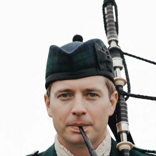 Scottish glengarry wool - scottish,