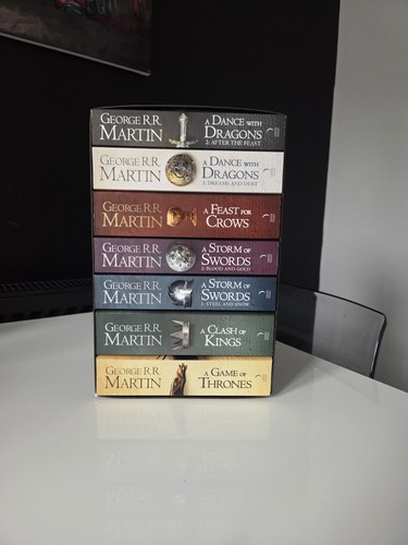 Game thrones book set - of,